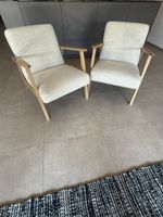 2x IKEA EKENÄSET Sessel Eiche / beige