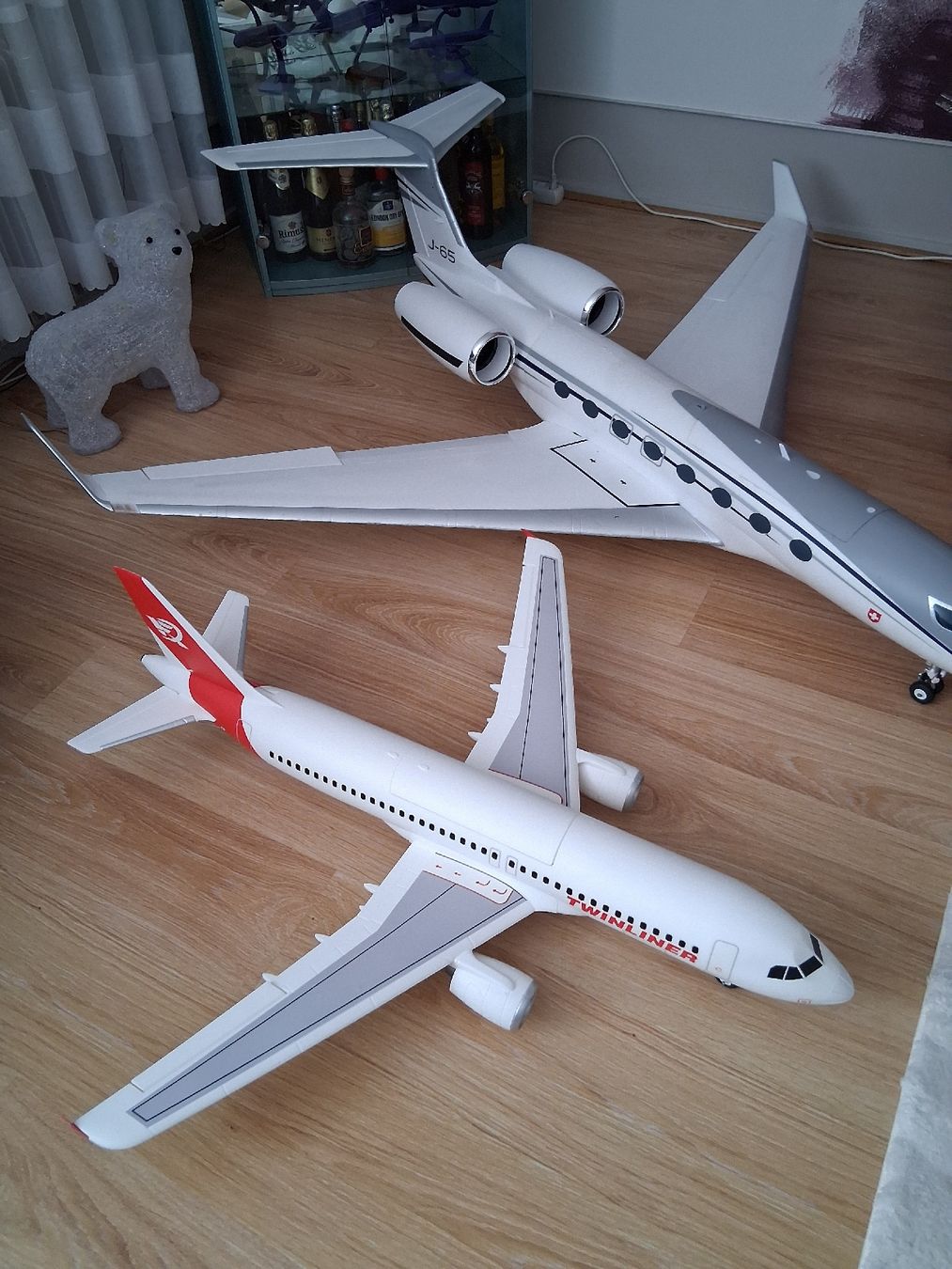 Modellismo RC: Flugfähiges Modellflugzeug Twinliner Twinn – Nuovo (secondo la descrizione) da Grenchen venduto da Lederdidi 3