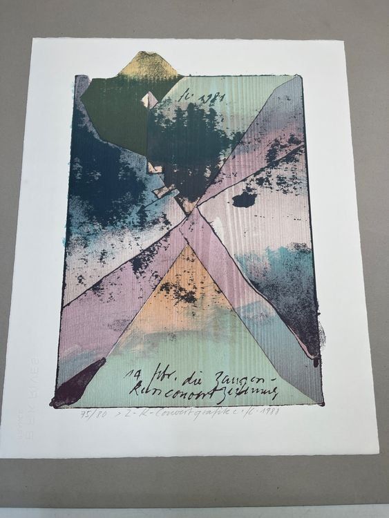 Gravures sur bois: FRANZ EGGENSCHWILER HOLZSCHNITT  SIGNIERT – D'occasion à Gersau par grafik-kunst