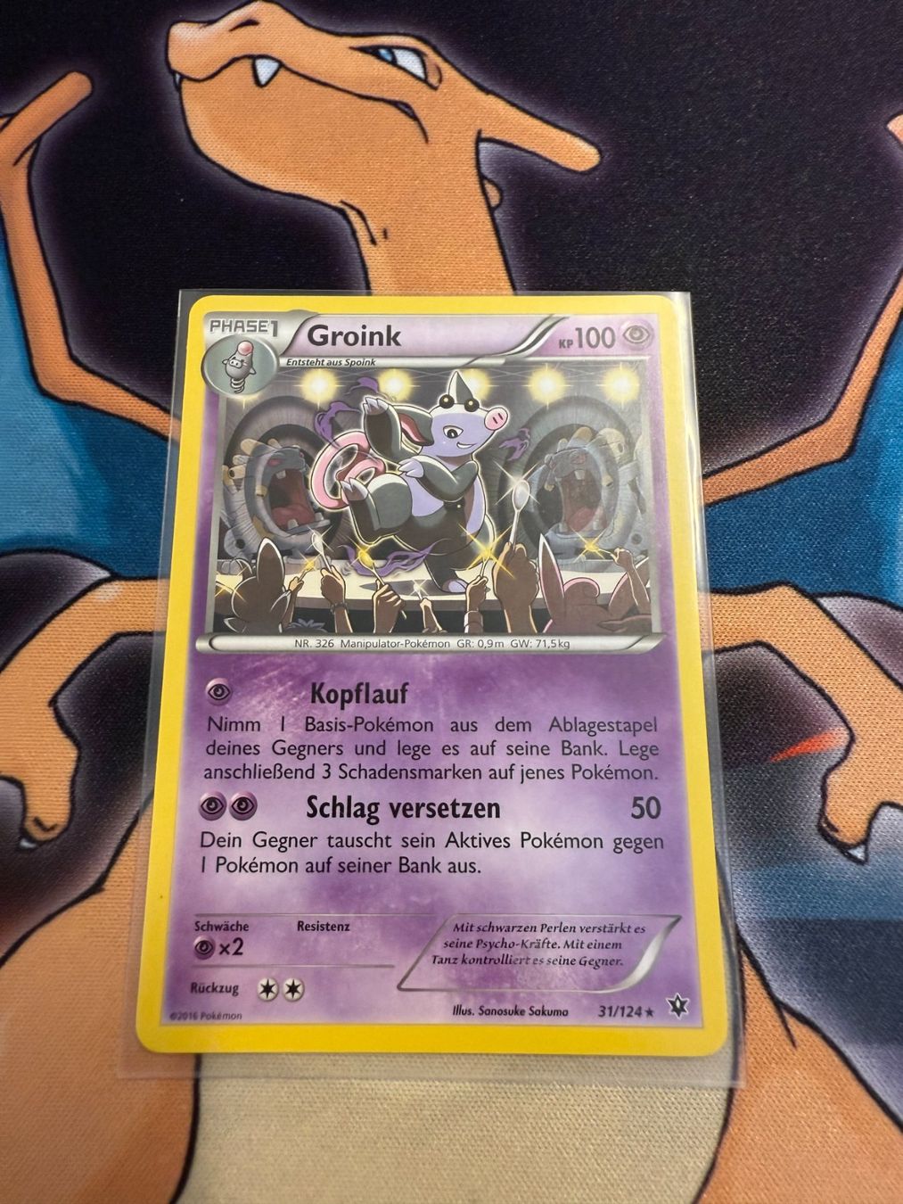 Pokémon Sammelbilder & Trading cards: Groink (FCO 31) - Schicksalsschmiede – Neu (gemäss Beschreibung) aus Bülach von Pfrenzel