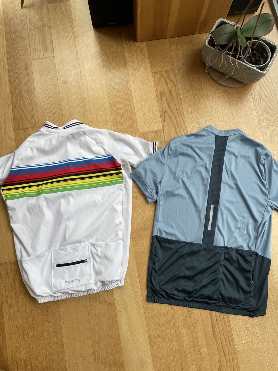 Canottiere & Pantaloni: 2 Velotrikots Gr M-L – Usato da Andelfingen venduto da Chiquilla0 1