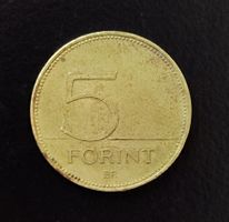 5 Forint Münze Ungarn 1997