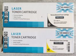 Cartouches toner laser Xerox FBRX-6500Y et 6500K neuves...