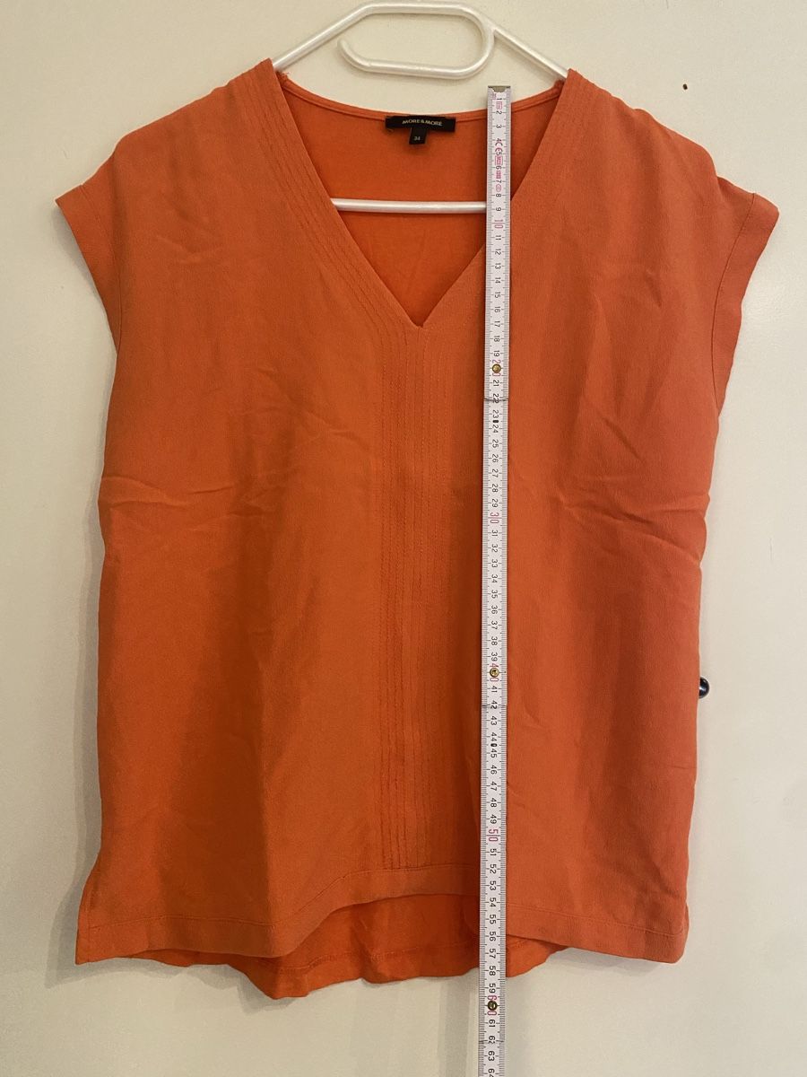 More & More T-Shirts: More & More T-Shirt, Orange, Gr. 34 – Gebraucht aus Hünenberg See von lar_9zjk 2