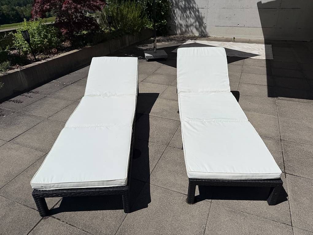 Chaises longues: Liegestühle Gratis – D'occasion à Biberstein par Induva 1