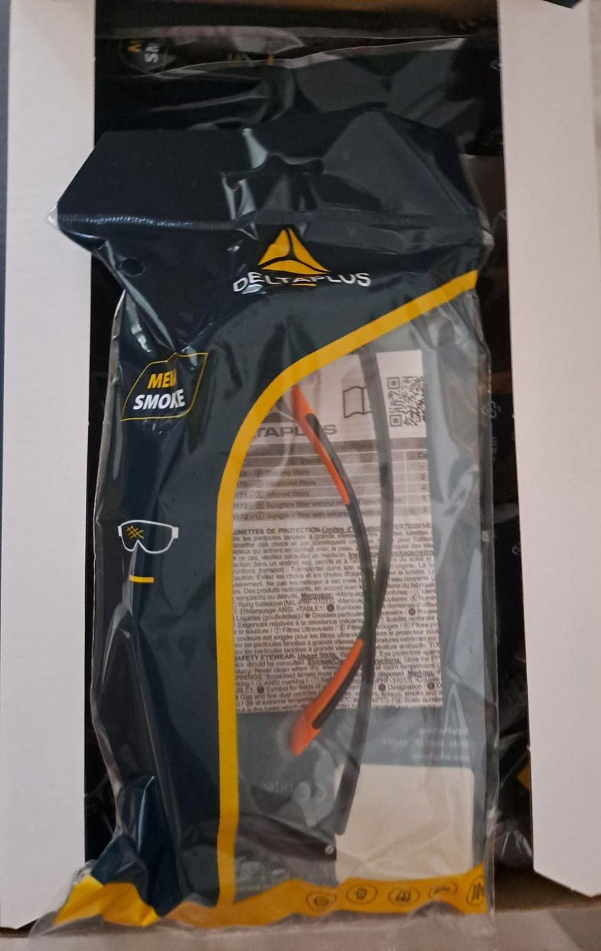 Occhiali & Lenti: Delta Plus MEIA SMOKE Schutzbrille – Nuovo e nell'imballaggio originale da Mellingen venduto da Tira86 2