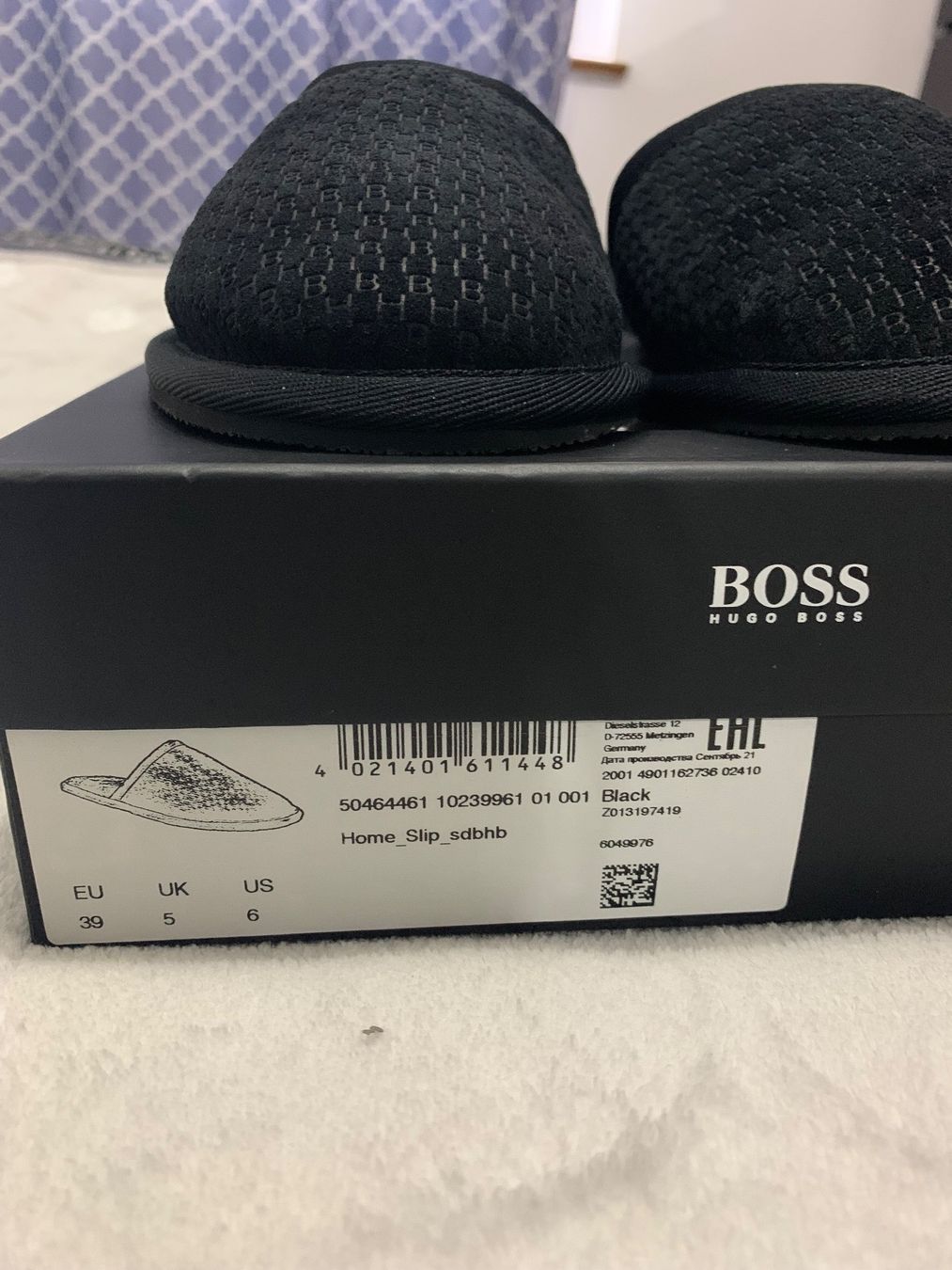 Hugo Boss Scarpe da uomo: Boss Hausschuhe echte Leder NEW – Nuovo e nell'imballaggio originale da Zürich venduto da Privat4444 3
