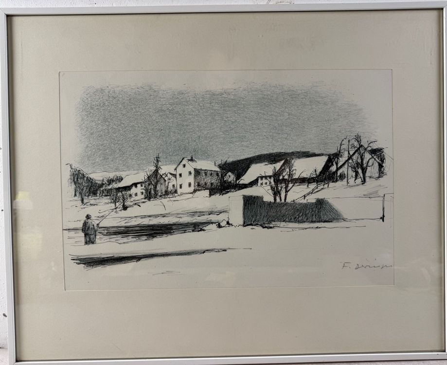 Fritz Deringer (1903-1950) Lithographie Handsigniert. (Gebraucht) in ...