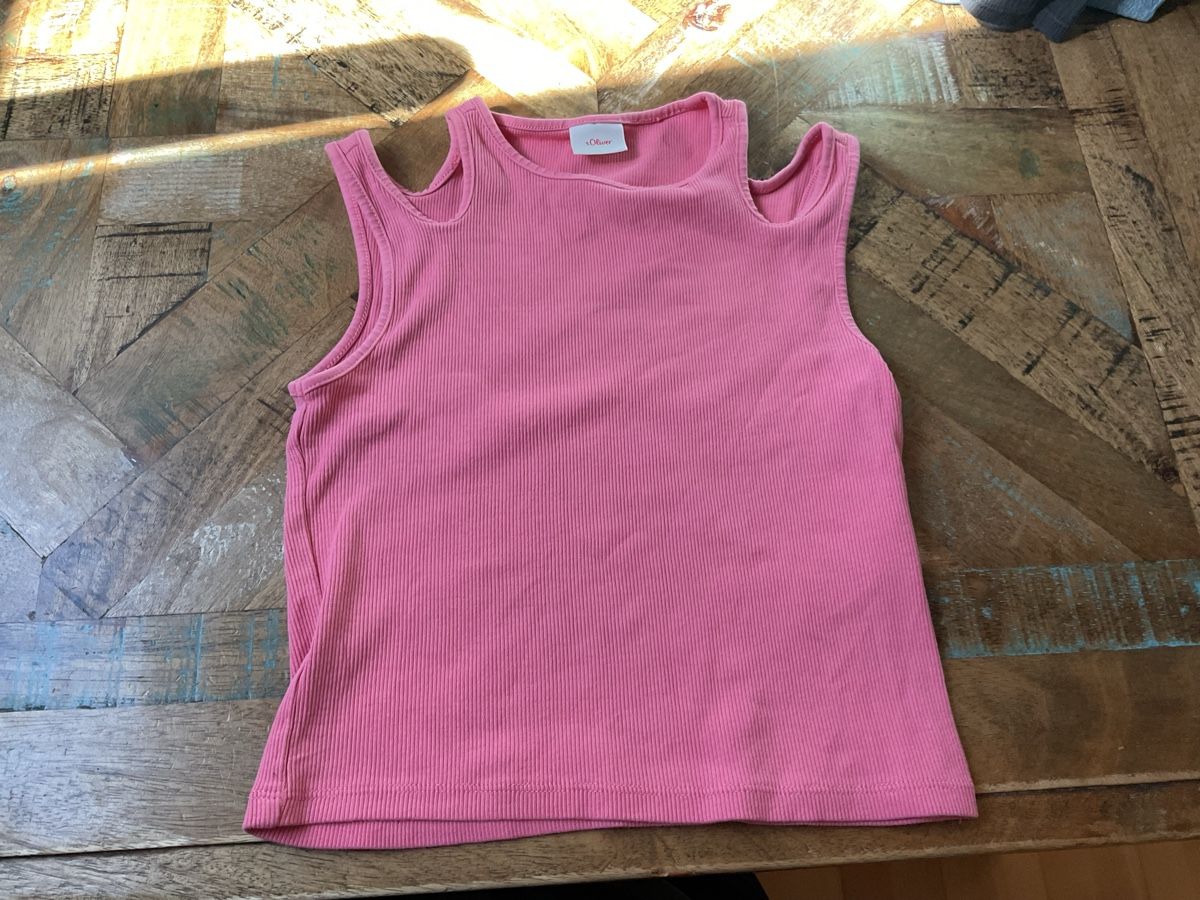 S.Oliver Camicette, T-shirt & Top: S.Oliver Tanktop Gr. 152  – Usato da Bachenbülach venduto da Sybeco