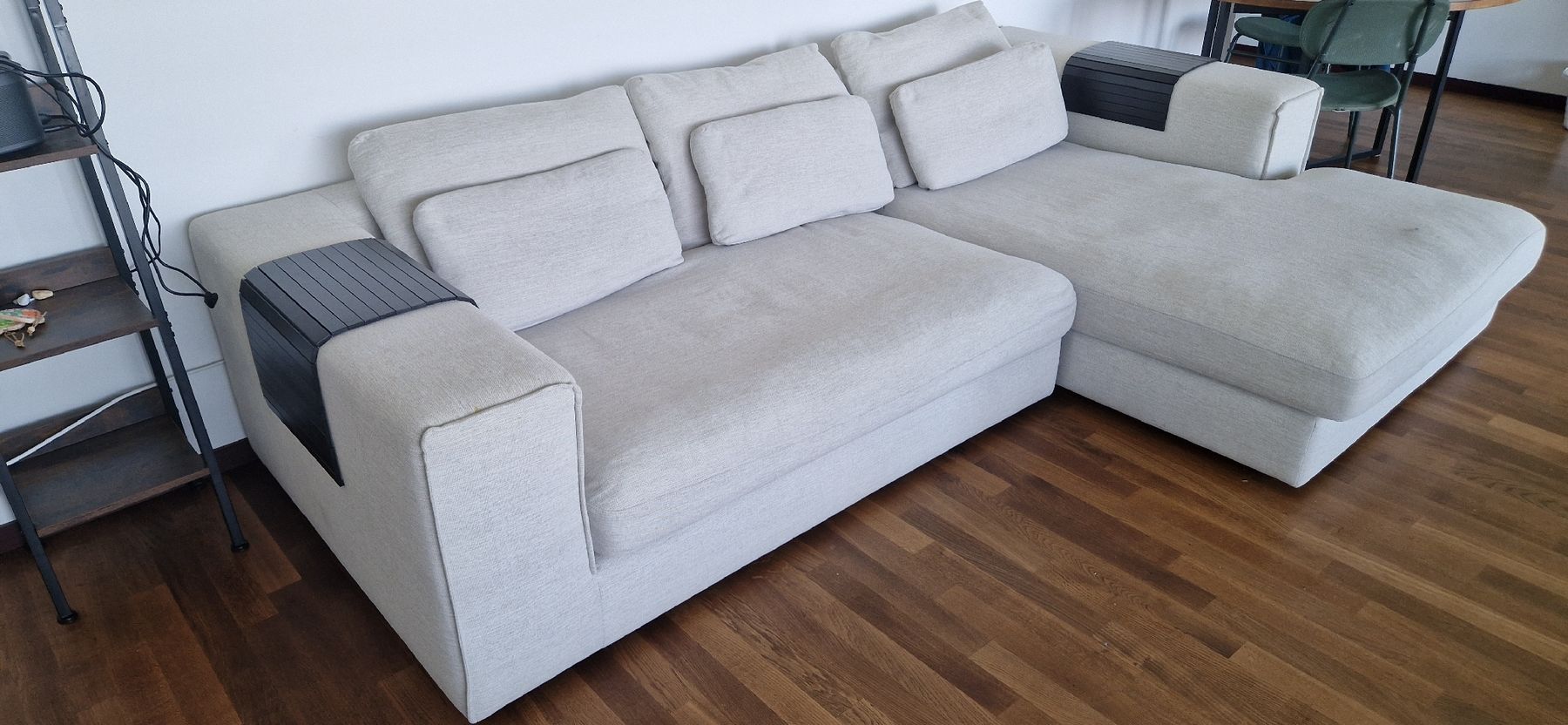 Pfister Divani: Modernes Ecksofa mit Longchair - guter Zustand – Usato da Zug venduto da pkbc 2