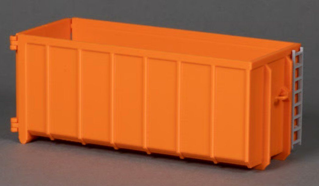 Kit di modellismo & Modellini statici: MSM 5605.02 Abrollcontainer 30 m3 orange – Nuovo e nell'imballaggio originale da Dagmersellen venduto da FBM-Bacheli