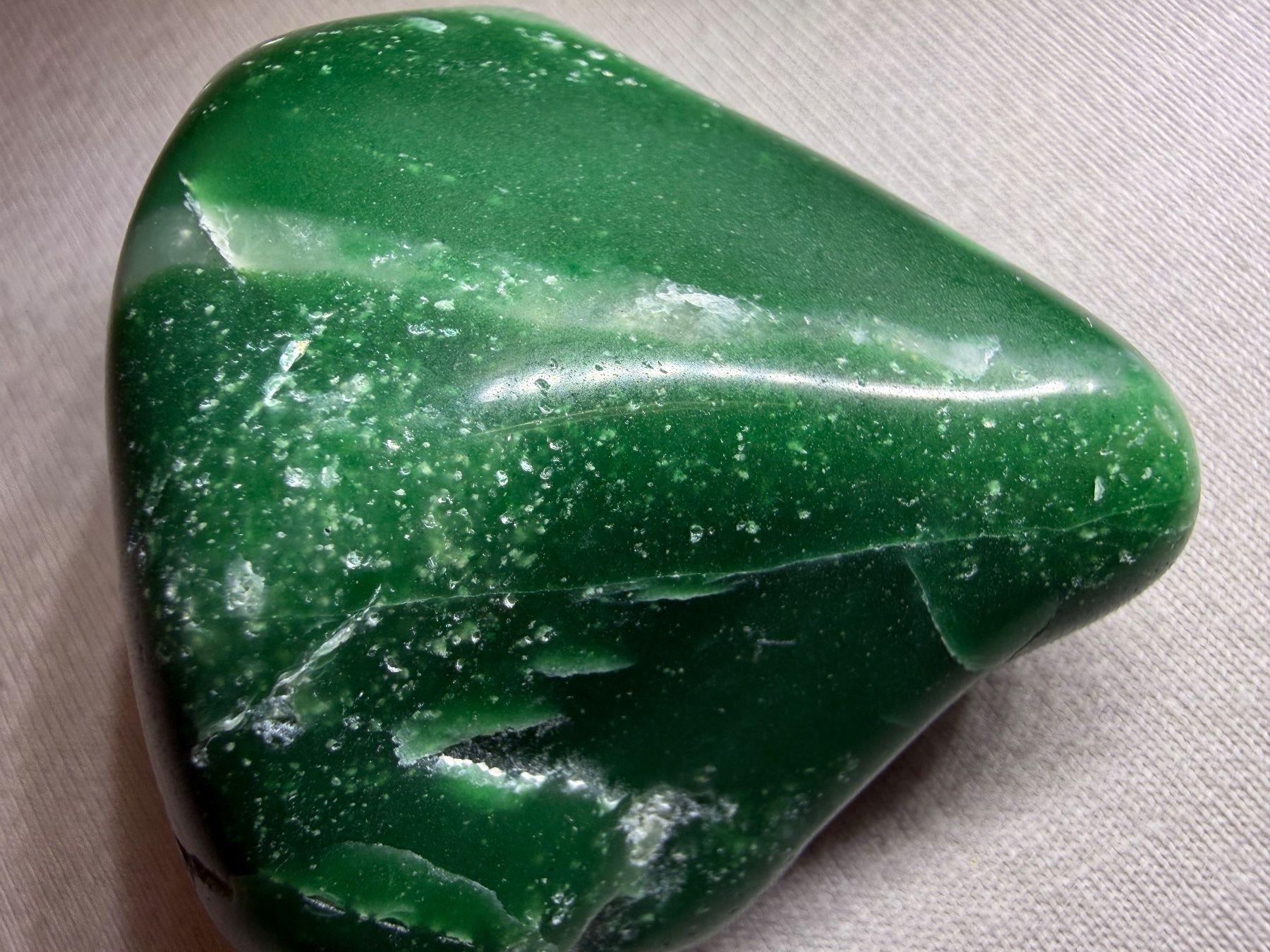 Minerali & Pietre curative: Jade Jadeit Imperial 42,5 gr – Nuovo (secondo la descrizione) da Oberhof venduto da RealStone 3