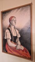 Oskar Binz Porträt 1935 "Die Twannerin"