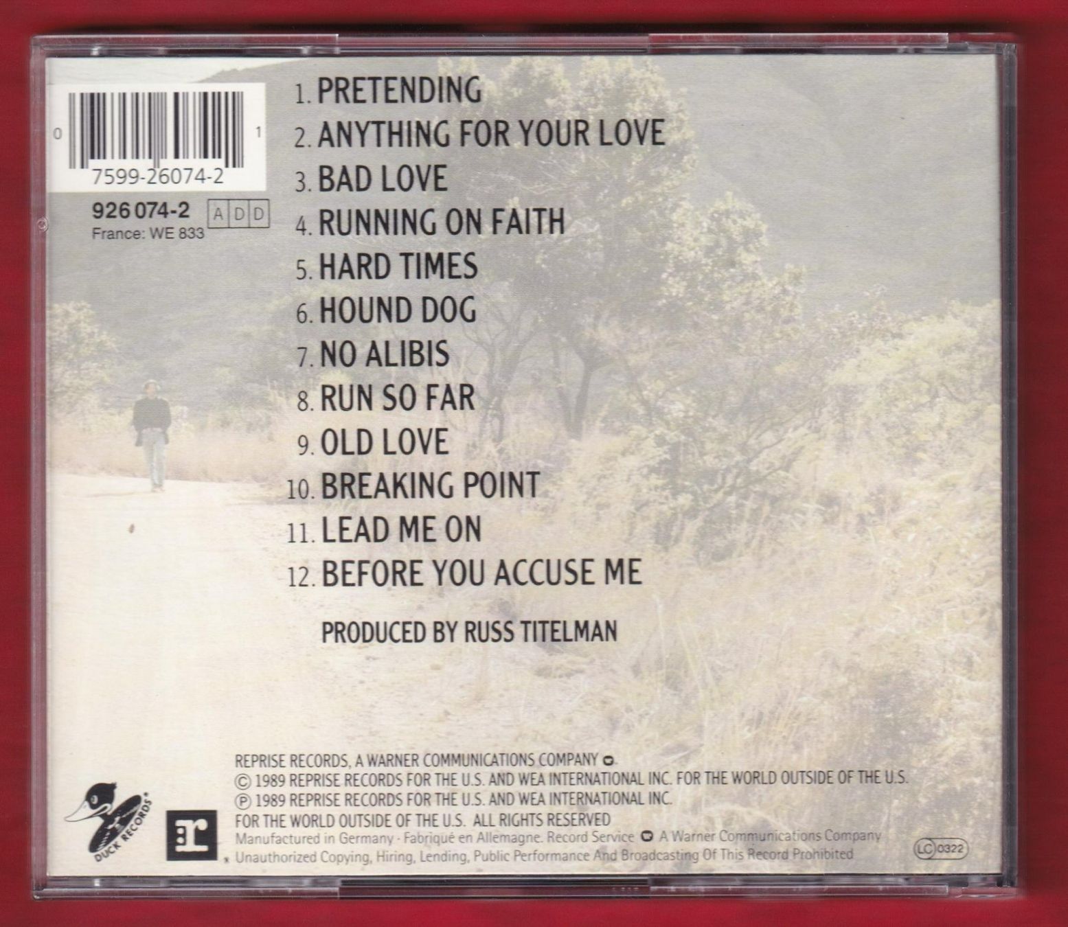 CD: Eric Clapton - Journeyman (CD) – Usato da Zürich venduto da Pfluftl2000 1