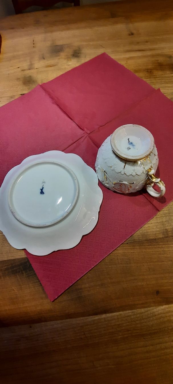Tazze: antike Meissen Tasse – Usato da Busswil BE venduto da balu37 2