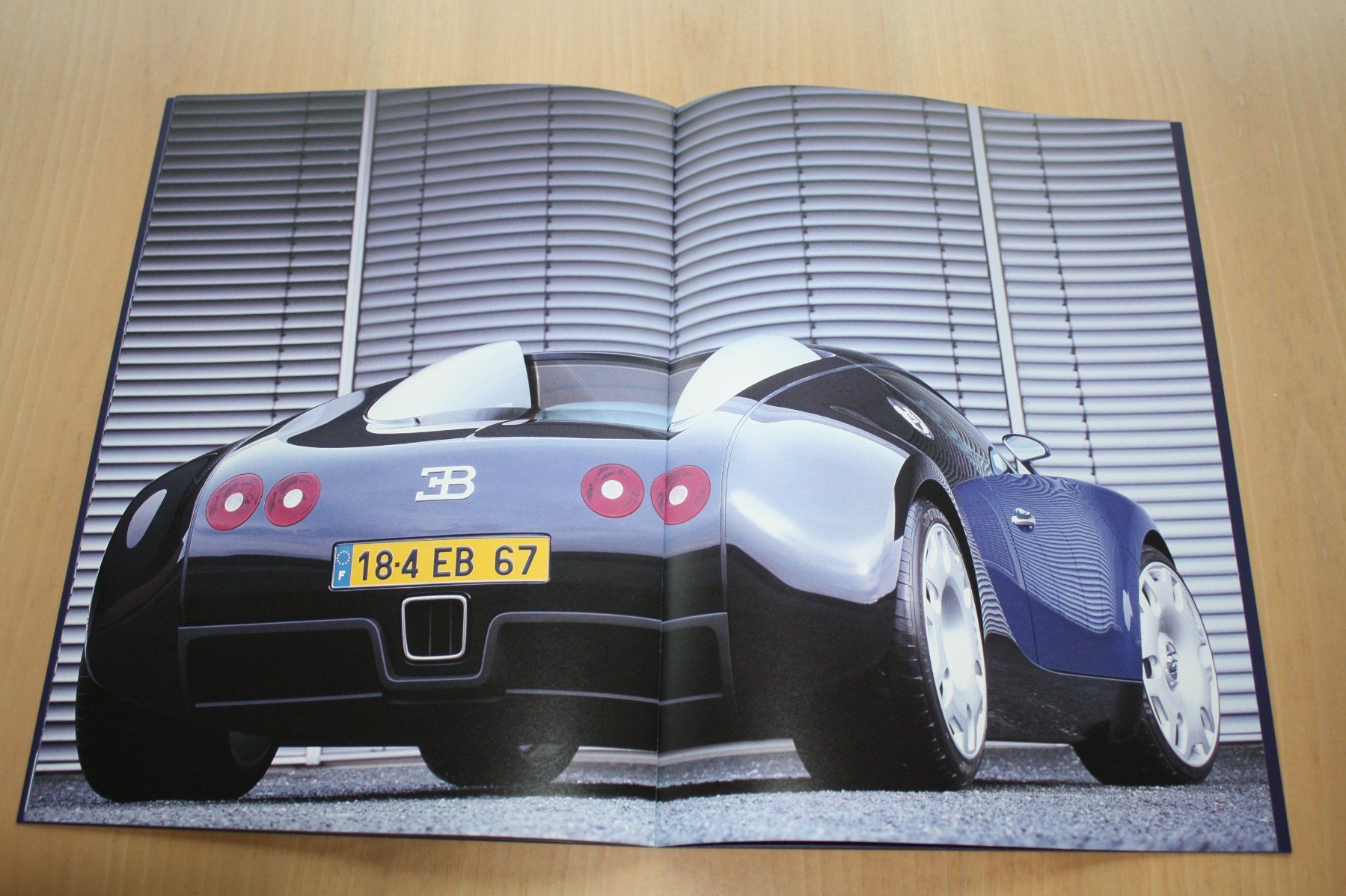 Bugatti Documenti: Bugatti EB 18/4 Veyron Prospekt 2000 – Usato da Wikon venduto da erwin400 3
