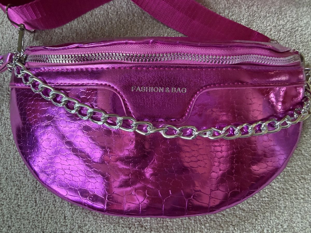 Borse: Gürteltasche pink, silber, neu – Nuovo (secondo la descrizione) da Zollikon venduto da into-the-west 2