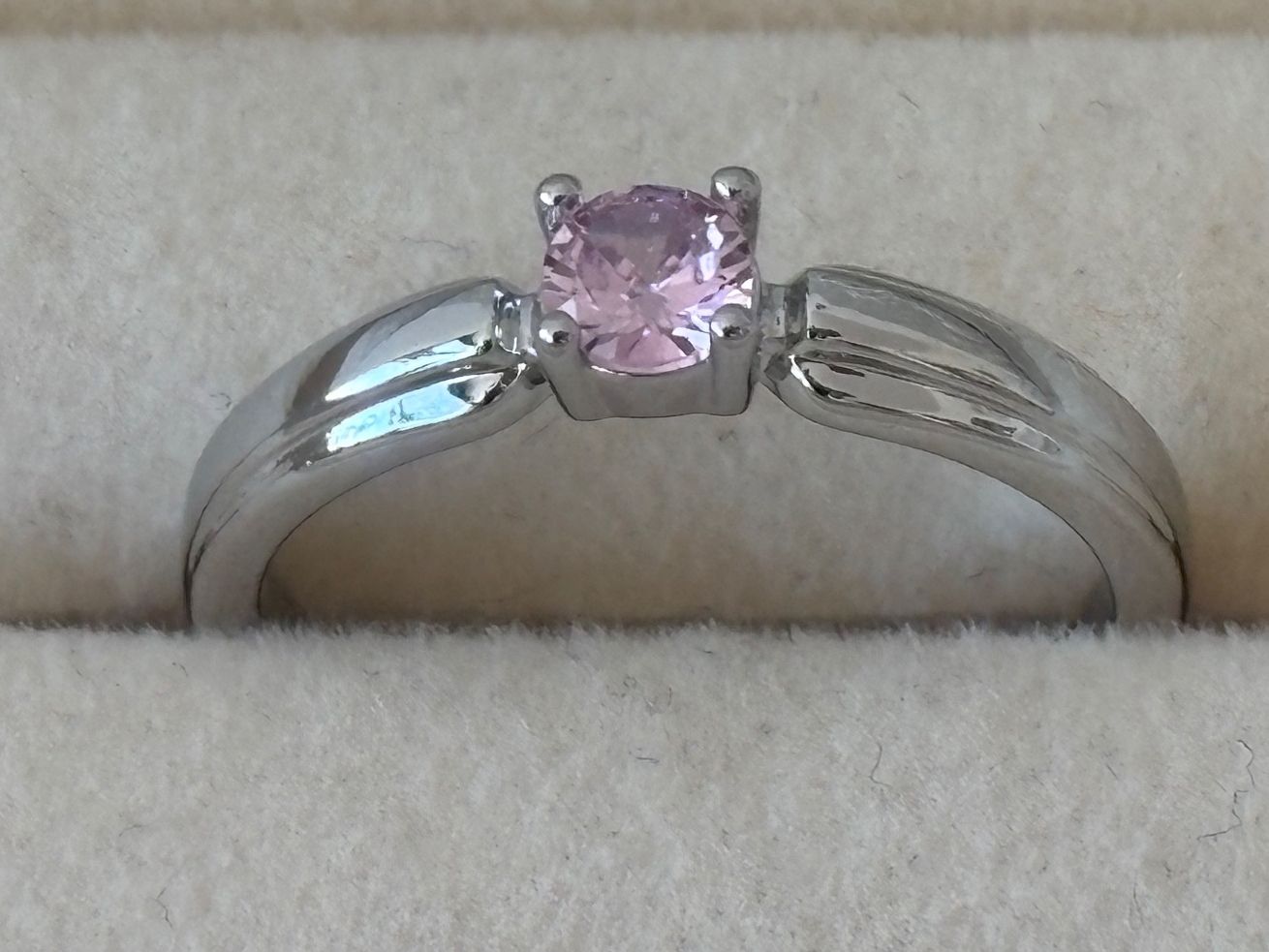 Ringe: Luxus Elegante Gr.16/6 Ring Farbe: Silber/Rosa – Neu (gemäss Beschreibung) aus Biel-Bienne von Roserosse13 3