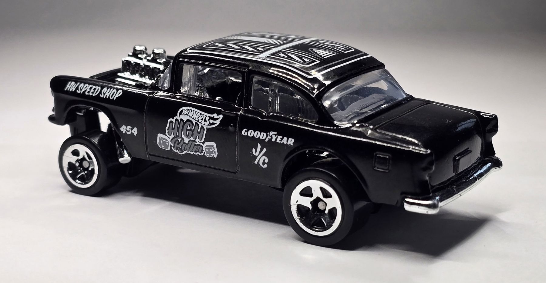 Hot Wheels Modellini d'auto: Hot Wheels 55' Chevy Bel Air Gasser – Nuovo (secondo la descrizione) da Kirchberg BE venduto da HotWheelsSammler 2