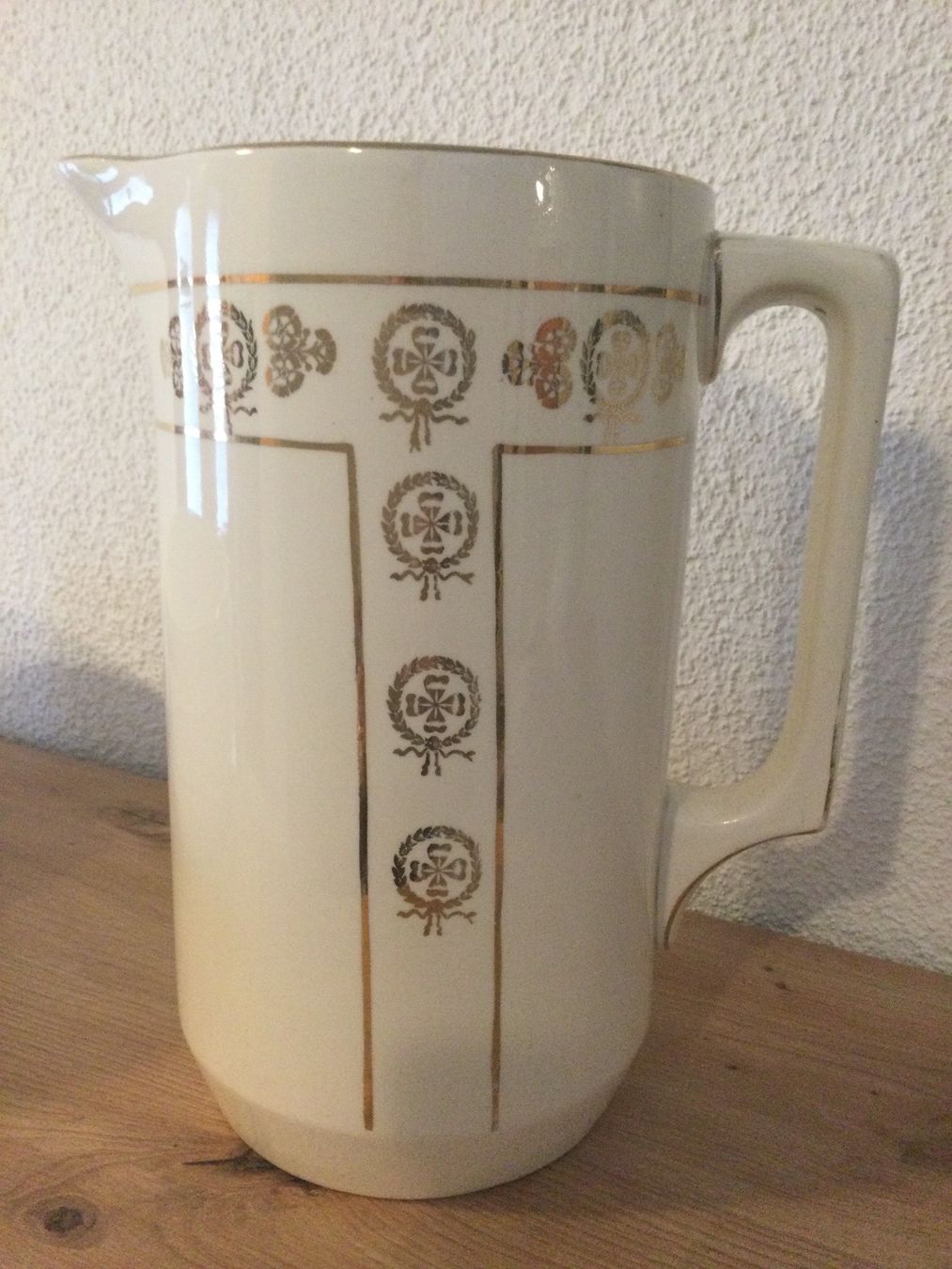 Ciotole: 2-teilige Waschgarnitur Goldrand – Usato da Wassen UR venduto da SABDOM 1