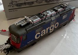 H0/AC Dig.Sound verwittert Märklin 37345 SBB Cargo Re 421
