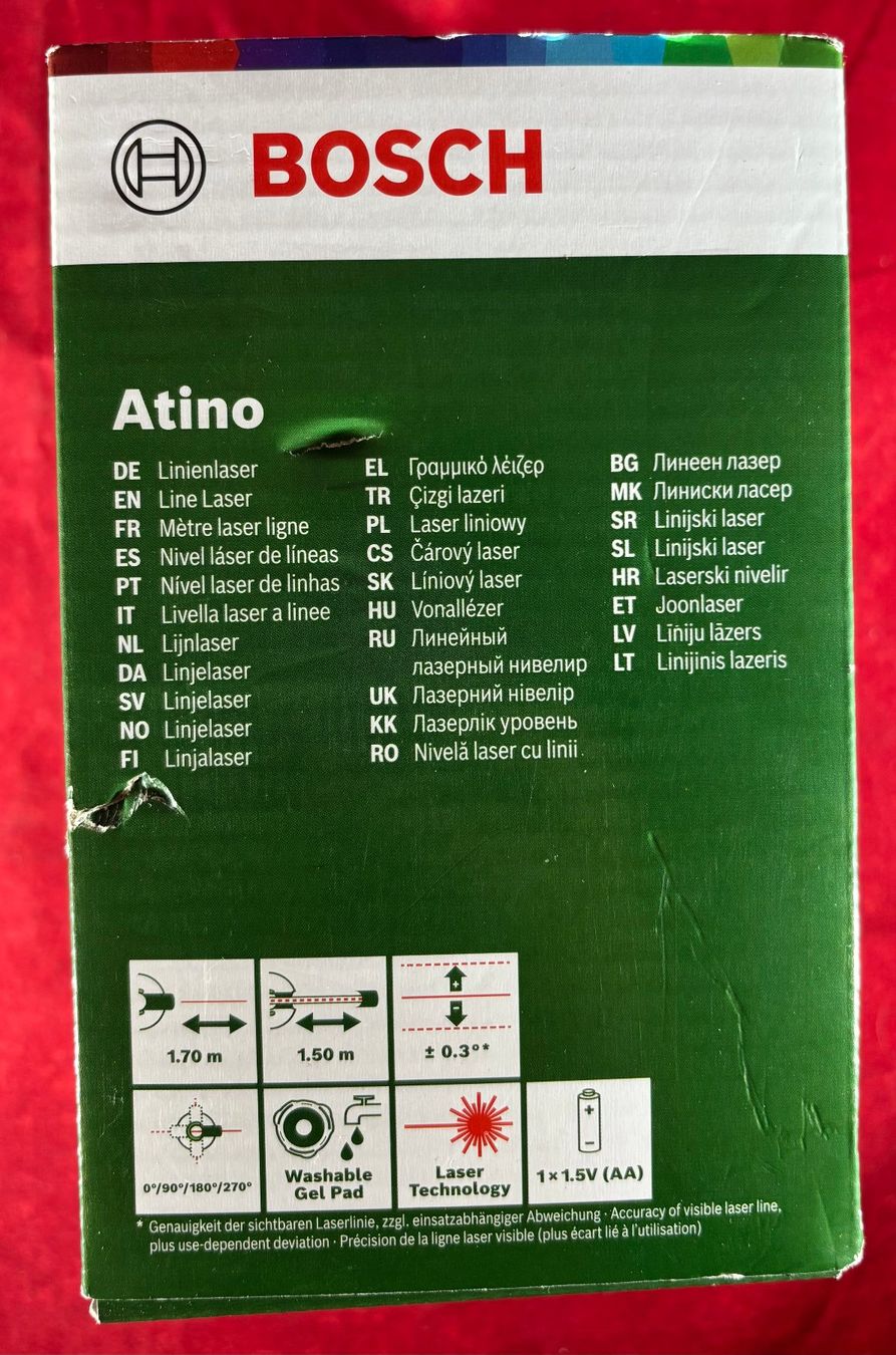 Bosch Messen: Bosch Atino – Laser lignes – Gebraucht aus Biel/Bienne von new-life 2