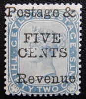 Ceylon British Kat. 70c * 1885 Kat. 85 Euro