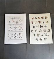 Bilder inklusive Bilderrahmen 