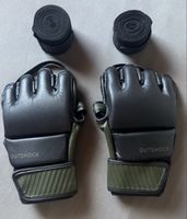 OUTSHOCK MMA Handschuhe inkl. Bandagen, Top Zustand
