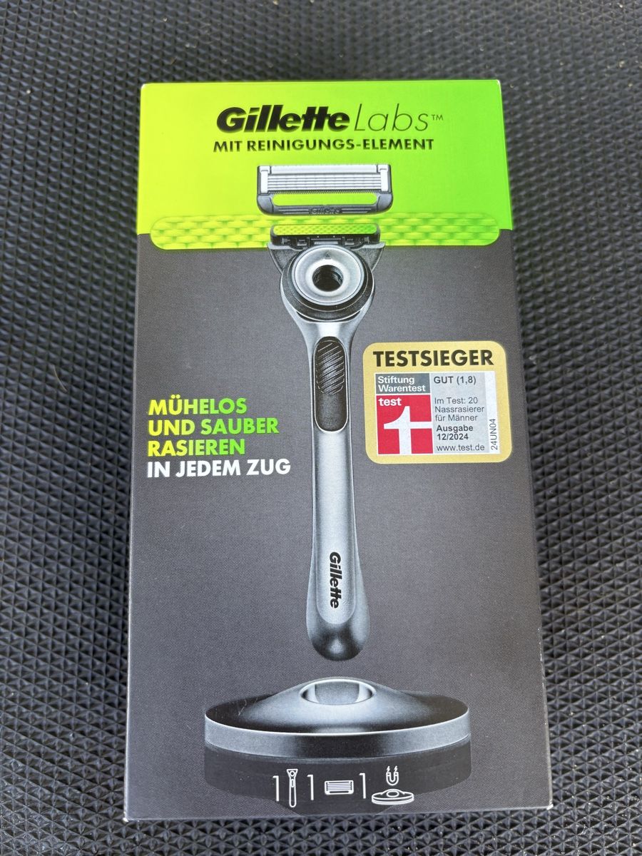 Gillette Rasoi & Lamette da barba: Gillette Labs Mit Reinigungs-Element – Nuovo e nell'imballaggio originale da Schlieren venduto da Romulus22