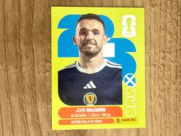 Panini FIFA WM 2026 Sticker John McGinn SCO 17