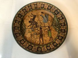 Wandteller von Terrecotte di Montopoli Durchmesser 37.5cm
