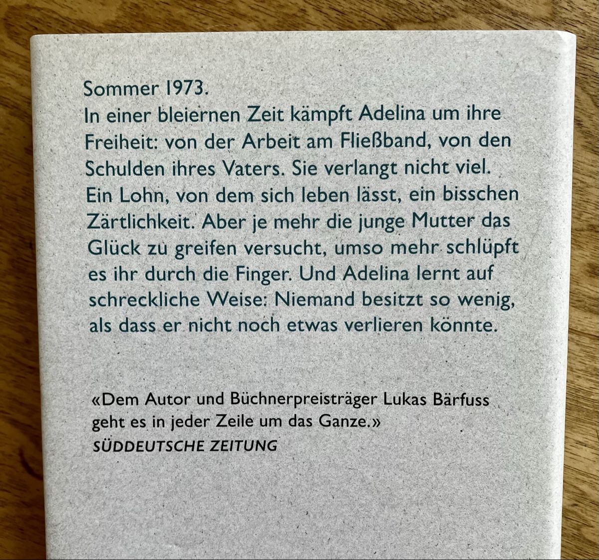 Libri: Lukas Bärfuss: Die Krume Brot – Nuovo (secondo la descrizione) da Buchs AG venduto da Allerleis 2