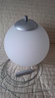 Dekokugel / Lampe aus Milchglas