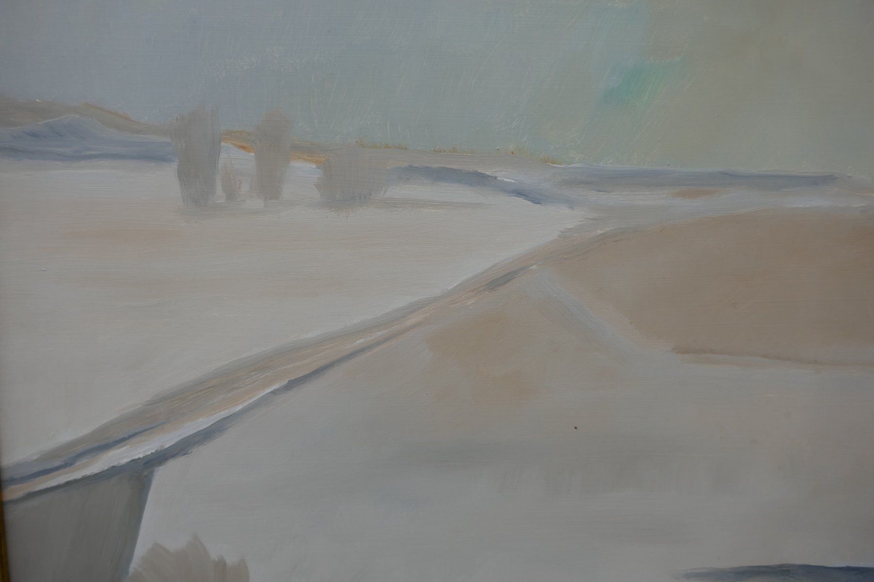 Dipinti: W. Eigenheer (1910-2002)paysage valaisan – Usato da Lausanne venduto da leneko 2