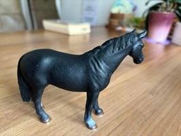 Schleich Pferd schwarz guter Zustand