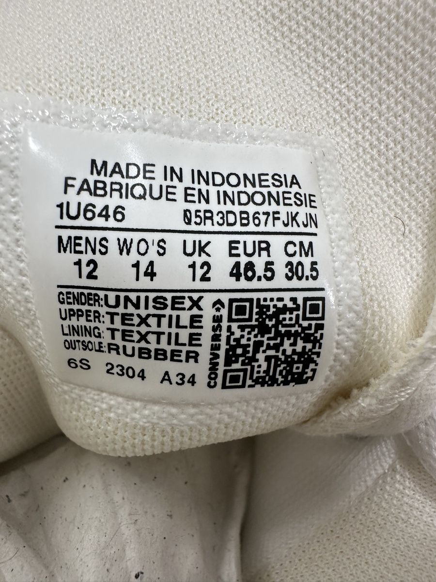 Converse Herrenschuhe: Converse Chuck Taylor High Weiss Gr. 46.5 Top – Gebraucht aus Dietikon von Faarai 3