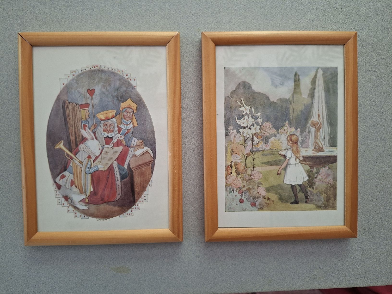 Gemälde: Alice in Wonderland Gemälde Set – Gebraucht aus Bremgarten b. Bern von nadine.k 8