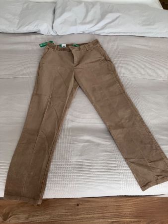 Benetton Hose Damen - kamel - Slim Fit - Grösse 38 - NEU