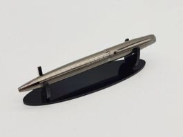 Luxus Alu Kugelschreiber Schreibstift & Halterung,4 Patronen