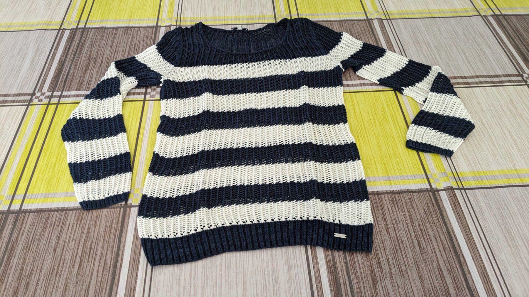Tom Tailor Maglioni & Felpe: Tom Tailor dünner gestreifter Pullover - Gr. S – Usato da Staufen venduto da Fleby84