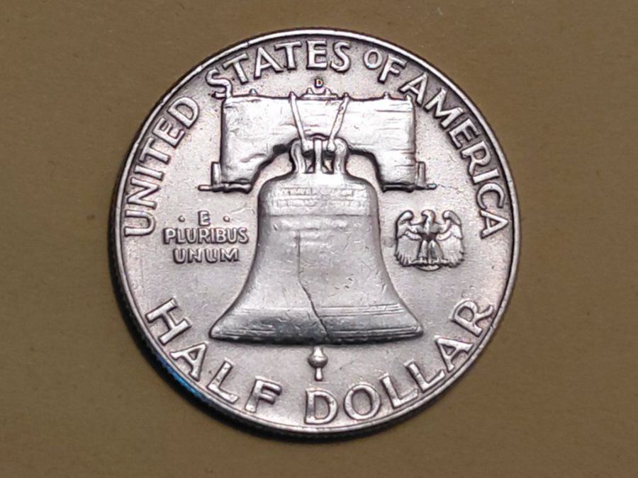 Tutti le monete: USA Half Dollar "Franklin" 1960 D Silber – Usato da Buchs SG venduto da numispatica 1