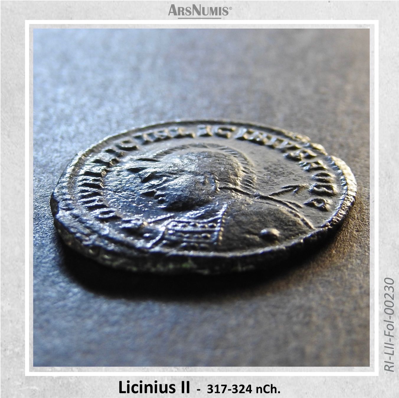 Tutti le monete: Römische Münze - Licinius II – Usato da Oberwil b. Zug venduto da ArsNumis 2