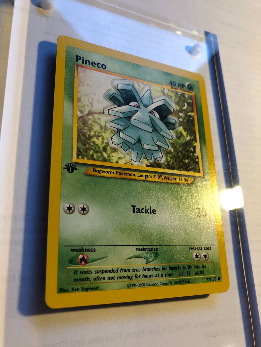 Sammelbilder & Trading cards: Pineco 1st Neo Destiny - MINT - ab 1.- – Gebraucht aus Giubiasco von dan_pr8b 1