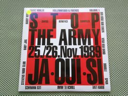 Stop The Army 25./26.Nov.1989 Ja•Oui•Si   CH 89 + Beilagen