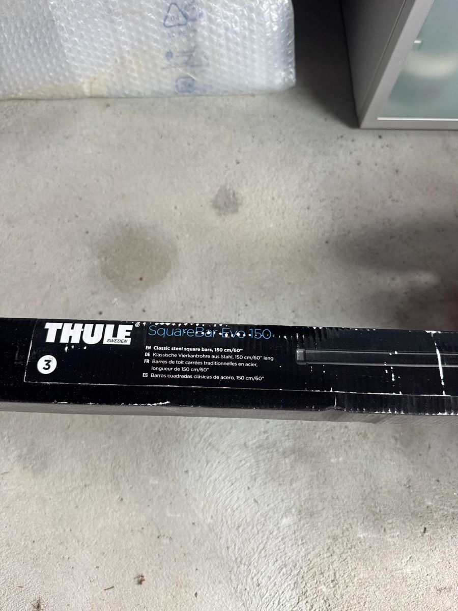 Thule Dachträger: Thule Squarebar Evo 150 Nagelneu! – Neu (gemäss Beschreibung) aus Riehen von was_n58x