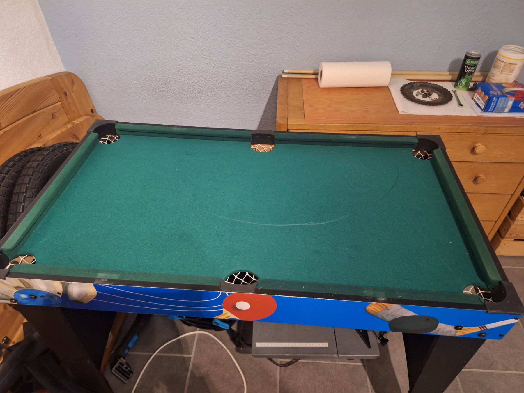 Giocattoli: Töggelikasten  / Billiardtisch – Usato da Siebnen venduto da Pigel01 1