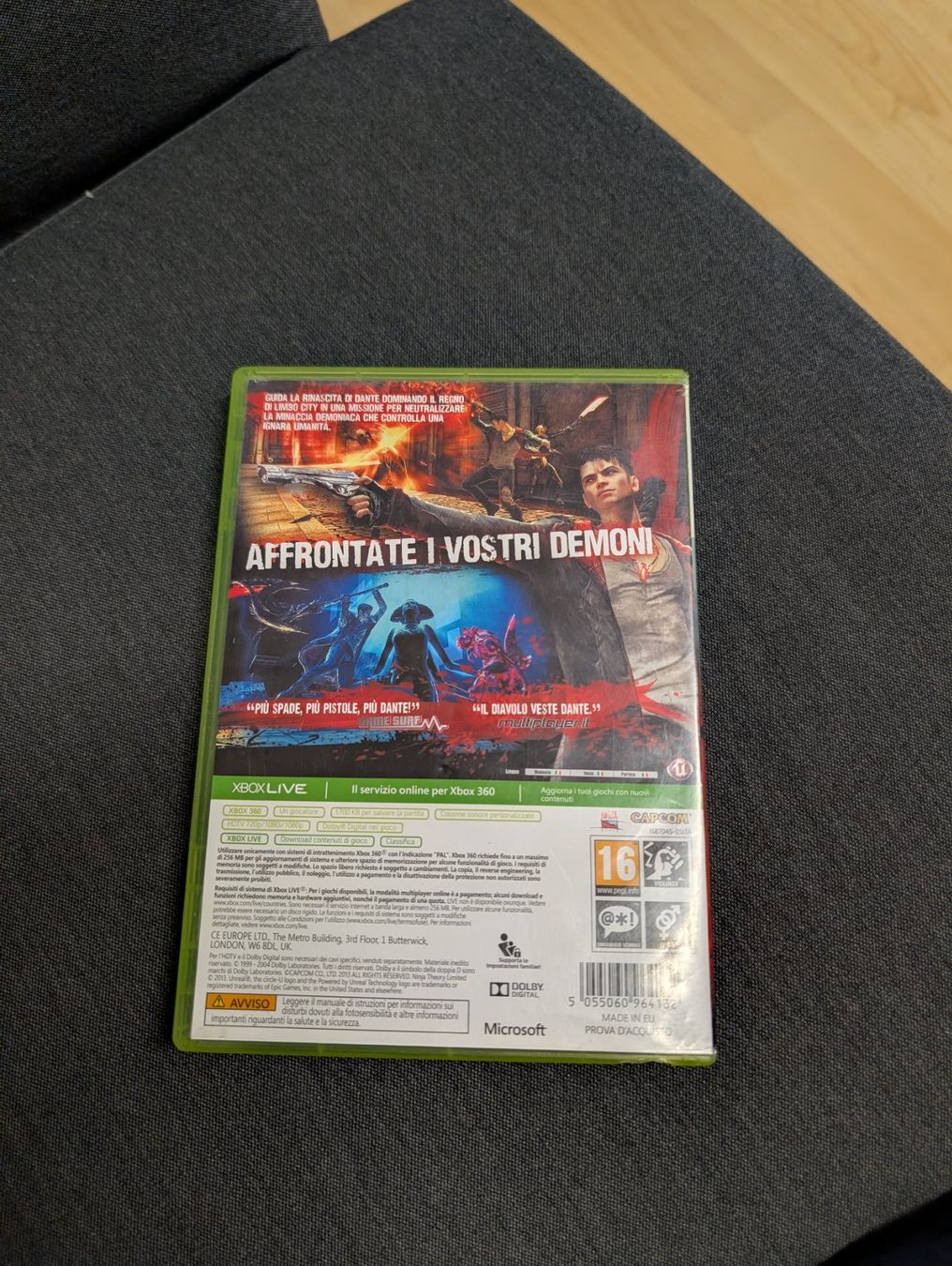 Giochi: Devil may cry Microsoft Xbox 360 – Usato da Giubiasco venduto da Ticinerd 1