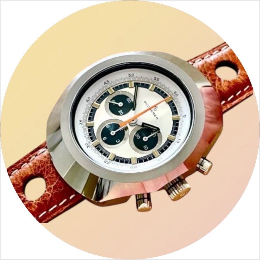 Bucherer Orologi: Bucherer Swiss Vintage Chronograph – Usato da lyss venduto da Uhrenparadies 1
