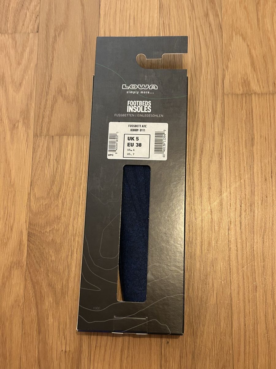 Lowa Herrenschuhe: Lowa Einlegesohlen Grösse 38 neu – Neu und originalverpackt aus Hunzenschwil von happy07201 1